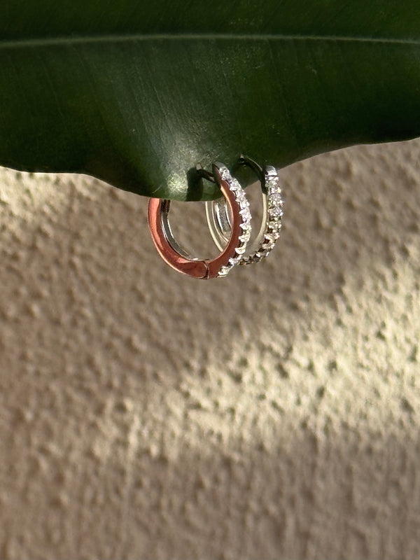 ZIRCONCINO HOOPS